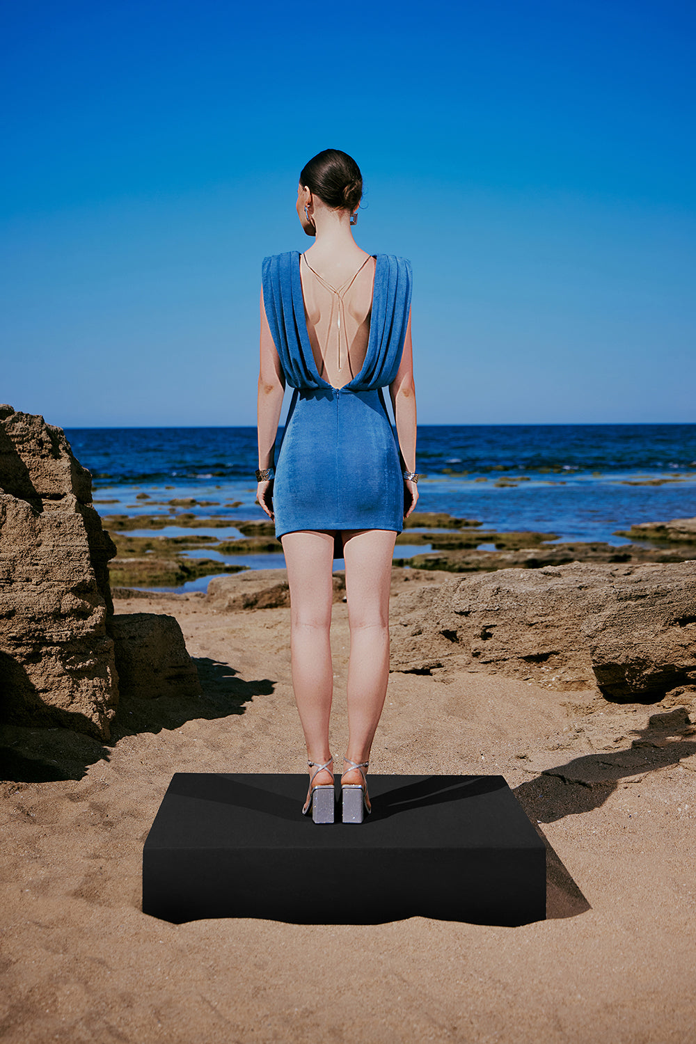 Bris Pleated Mini Dress - 6