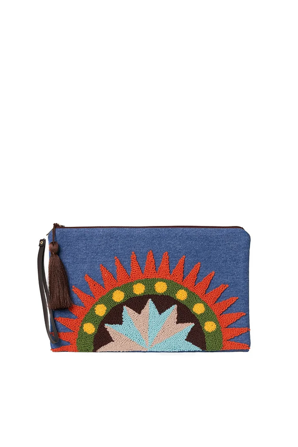 Style Virgo-Blue Jean Punch Çanta-El Çantası-1-Milagron.com