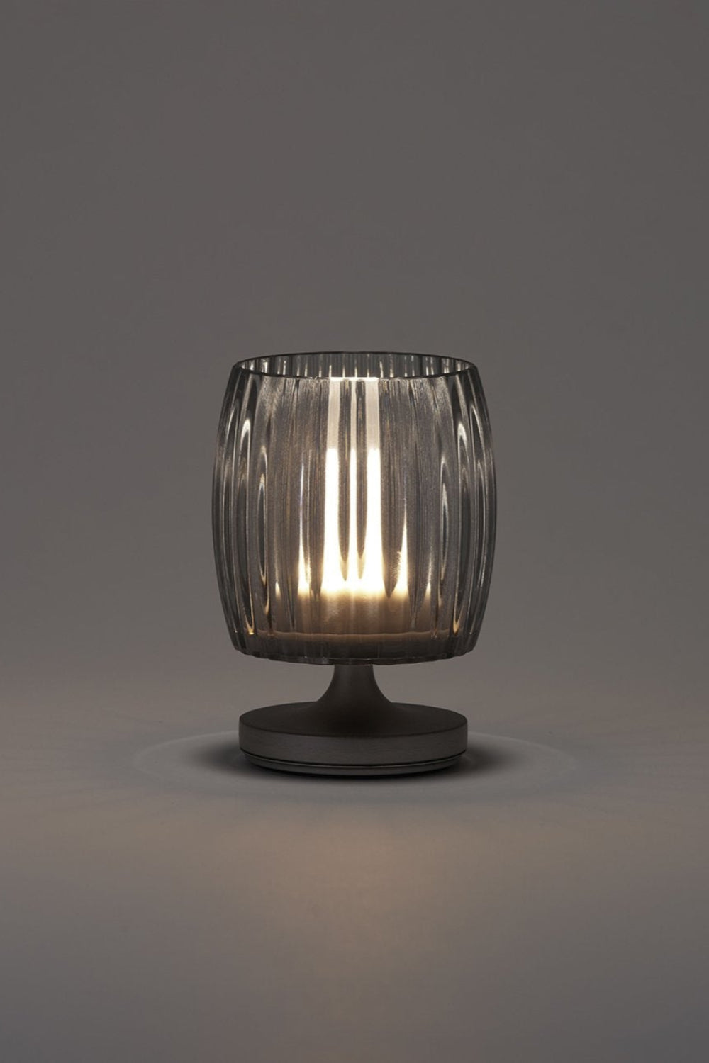 Stylistic-Stylistic Hari Waves Lamba M Graphite Gri-Masa Lambası-1-Milagron.com