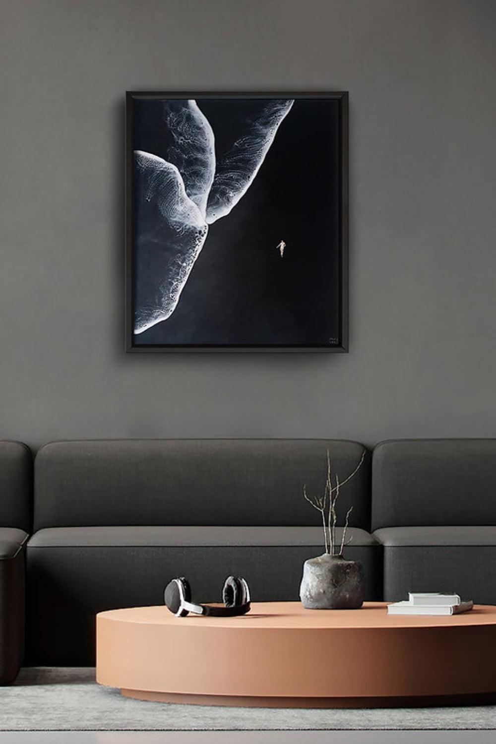 Sub Studio-Black - Epoksi Deniz Tablo-Tablo-1-Milagron.com