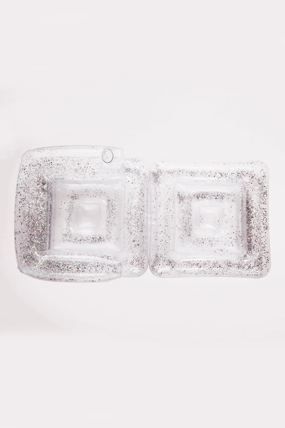 Sunny Life-Inflatable Lilo Glitter Deniz Koltuğu ve Yatağı-Deniz Yatağı-6-Milagron.com