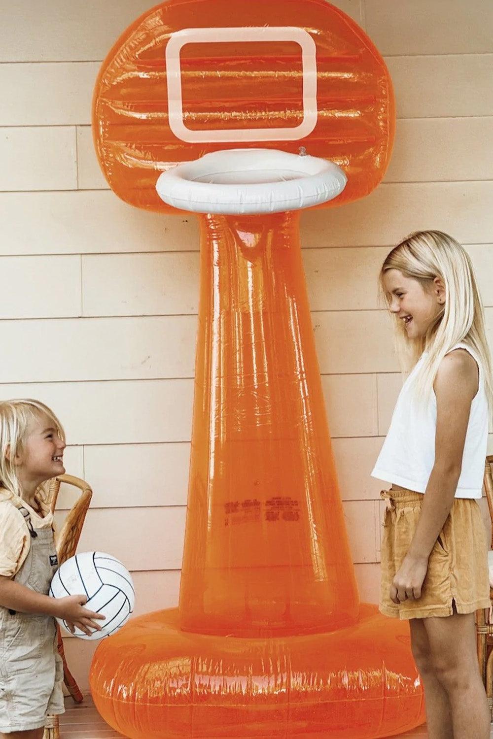 Sunny Life-Şişme Mega Basketball Seti Neon-Pomelo-Deniz Yatağı-3-Milagron.com