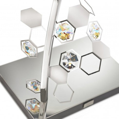 Crystalon Masa Lambasi Paslanmaz Çeli̇k Ø66X41 Cm G9 2X40W