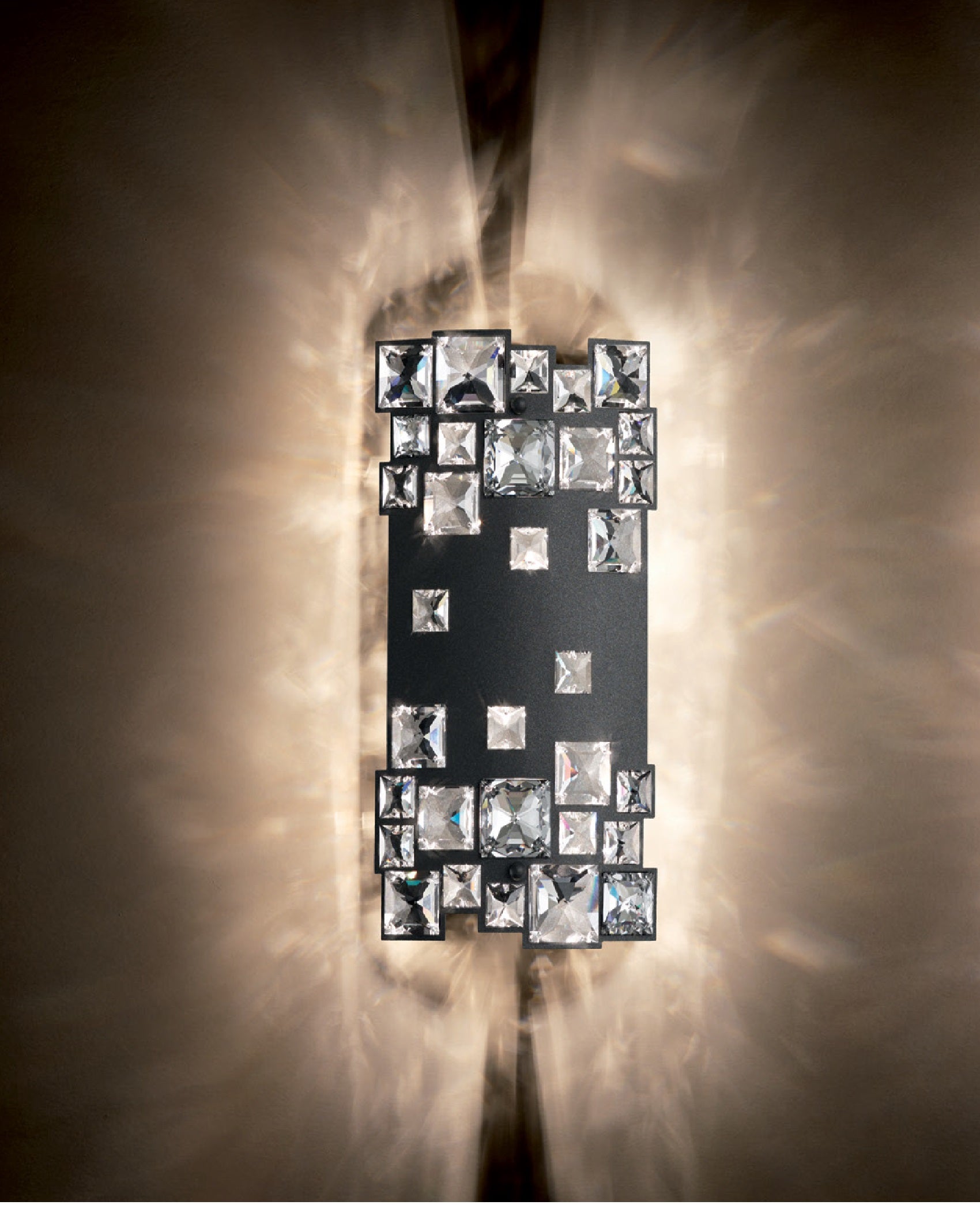 Mosaix Apli̇k 2L Si̇yah Ø15.5X31 Cm G9 2X40W