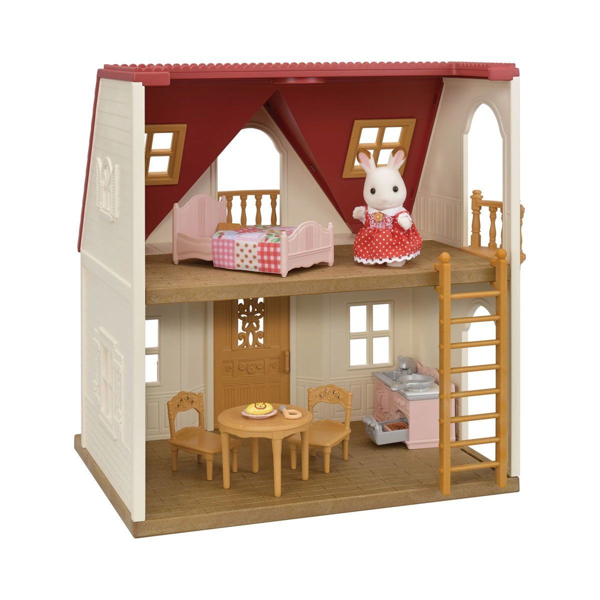 Sylvanian Families-Kırmızı Çatılı Başlangıç Evi +3 Yaş-Biriktirilebilir Oyuncaklar ve Setleri-2-Milagron.com