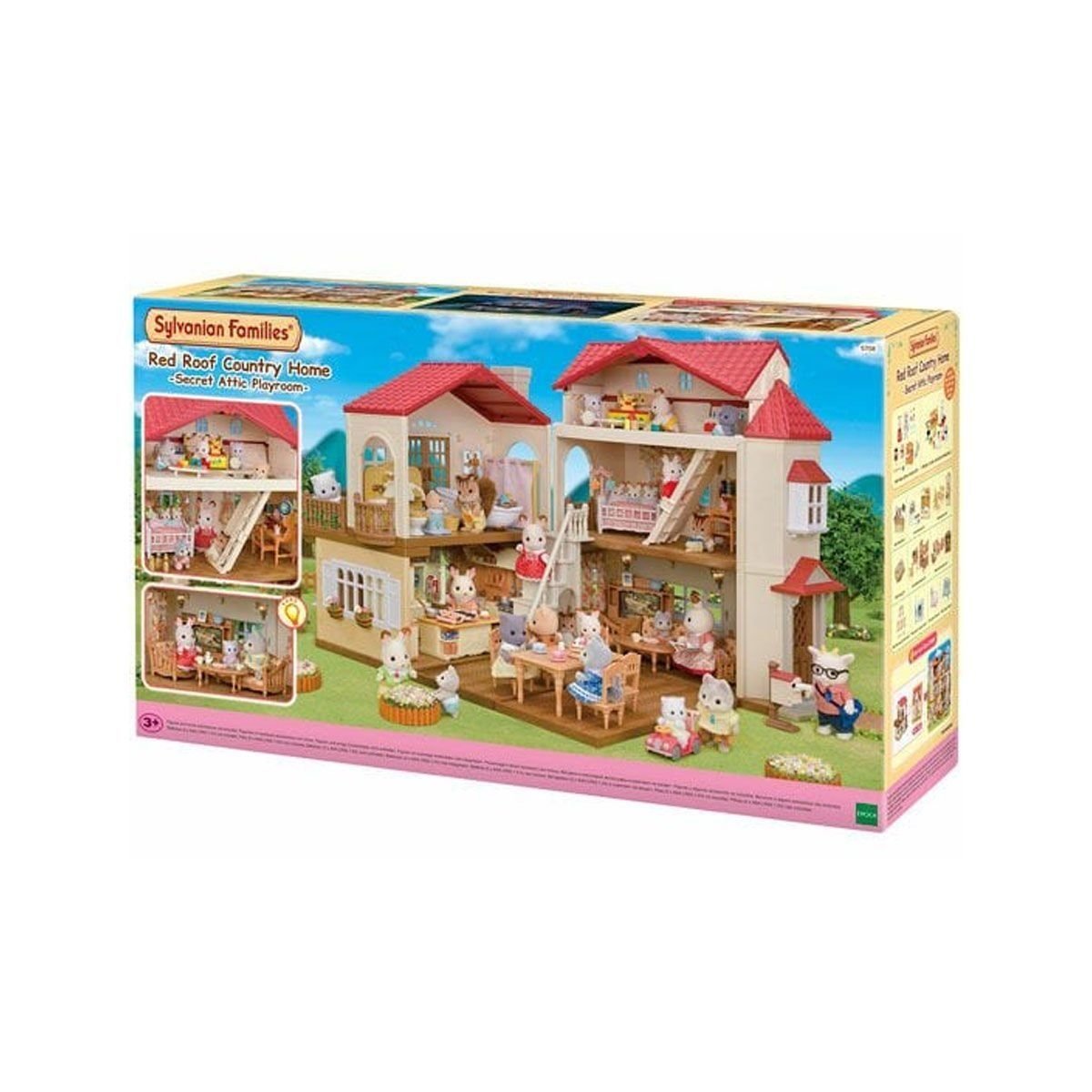 Sylvanian Families-Sylvanian Families Işıklı şehir Evi ( Gizli Oyun Odalı) +3 Yaş-Figür Oyuncaklar-1-Milagron.com
