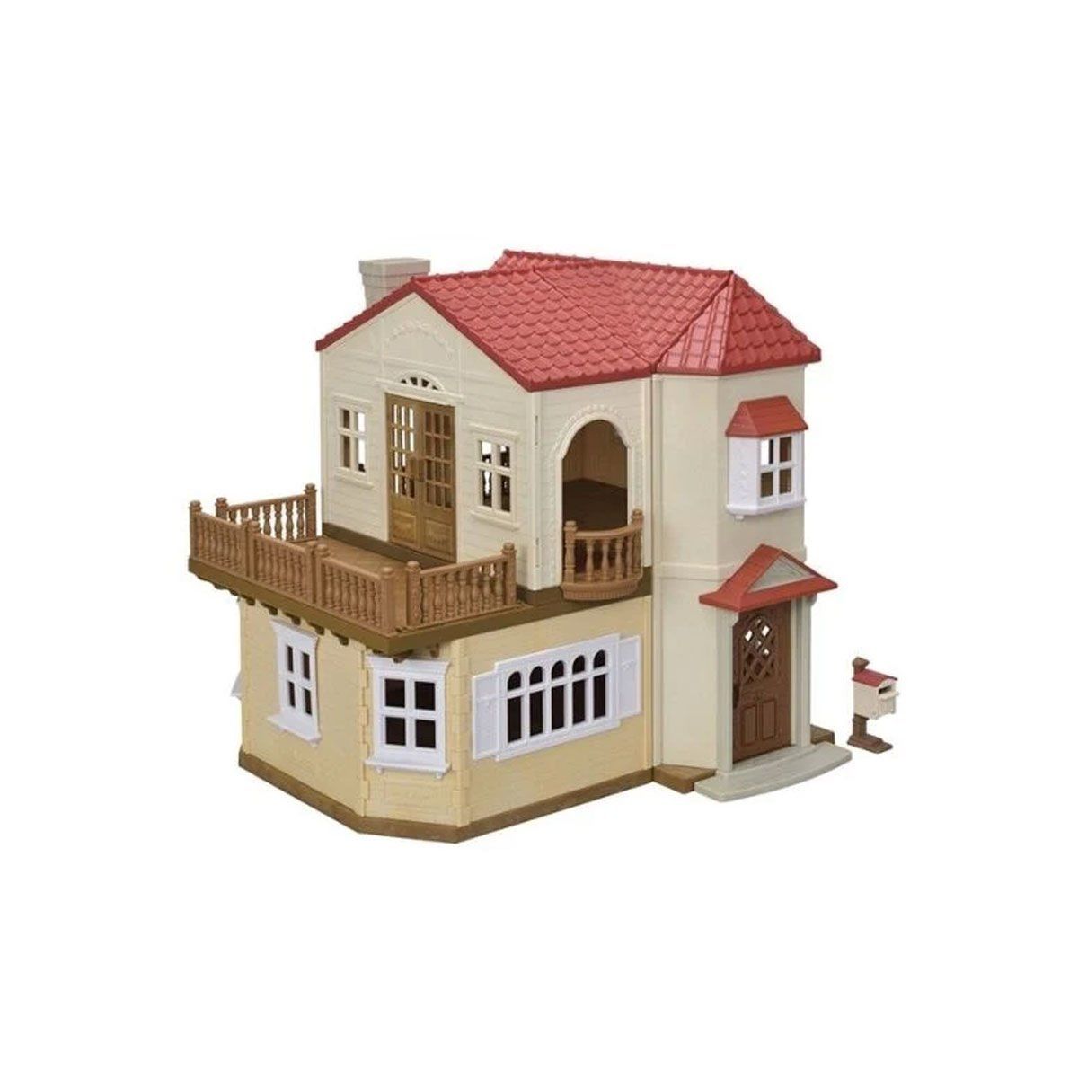 Sylvanian Families-Sylvanian Families Işıklı şehir Evi ( Gizli Oyun Odalı) +3 Yaş-Figür Oyuncaklar-2-Milagron.com