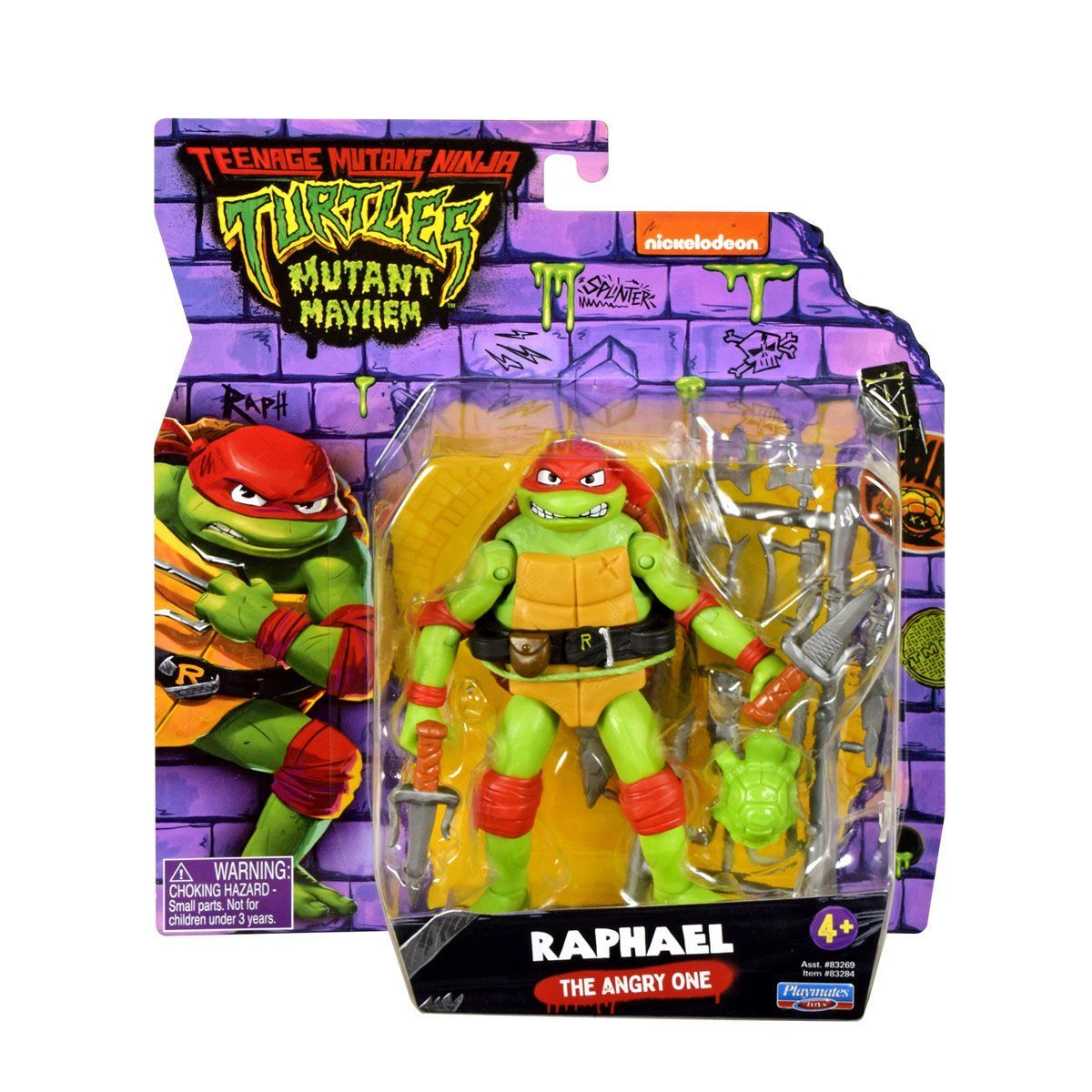 TMNT Ninja Kaplumbağalar-Tmnt Ninja Kaplumbağalar Aksiyon Figürü 83269 Tu805100-Oyuncak-3-Milagron.com