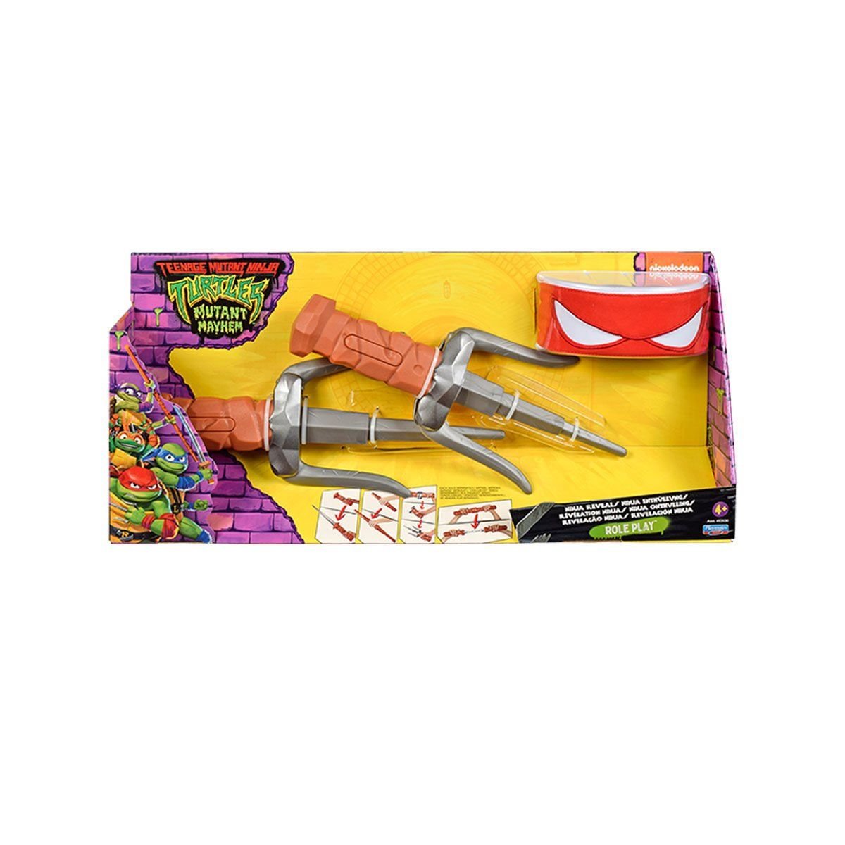 TMNT Ninja Kaplumbağalar-Tmnt Ninja Maske Ve Aksesuar Seti 83530-Oyuncak-1-Milagron.com