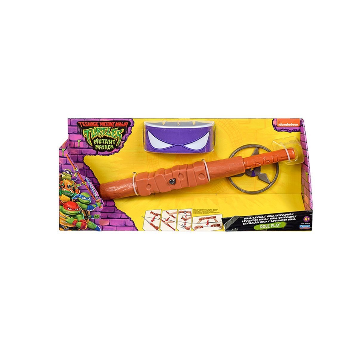 TMNT Ninja Kaplumbağalar-Tmnt Ninja Maske Ve Aksesuar Seti 83530-Oyuncak-2-Milagron.com