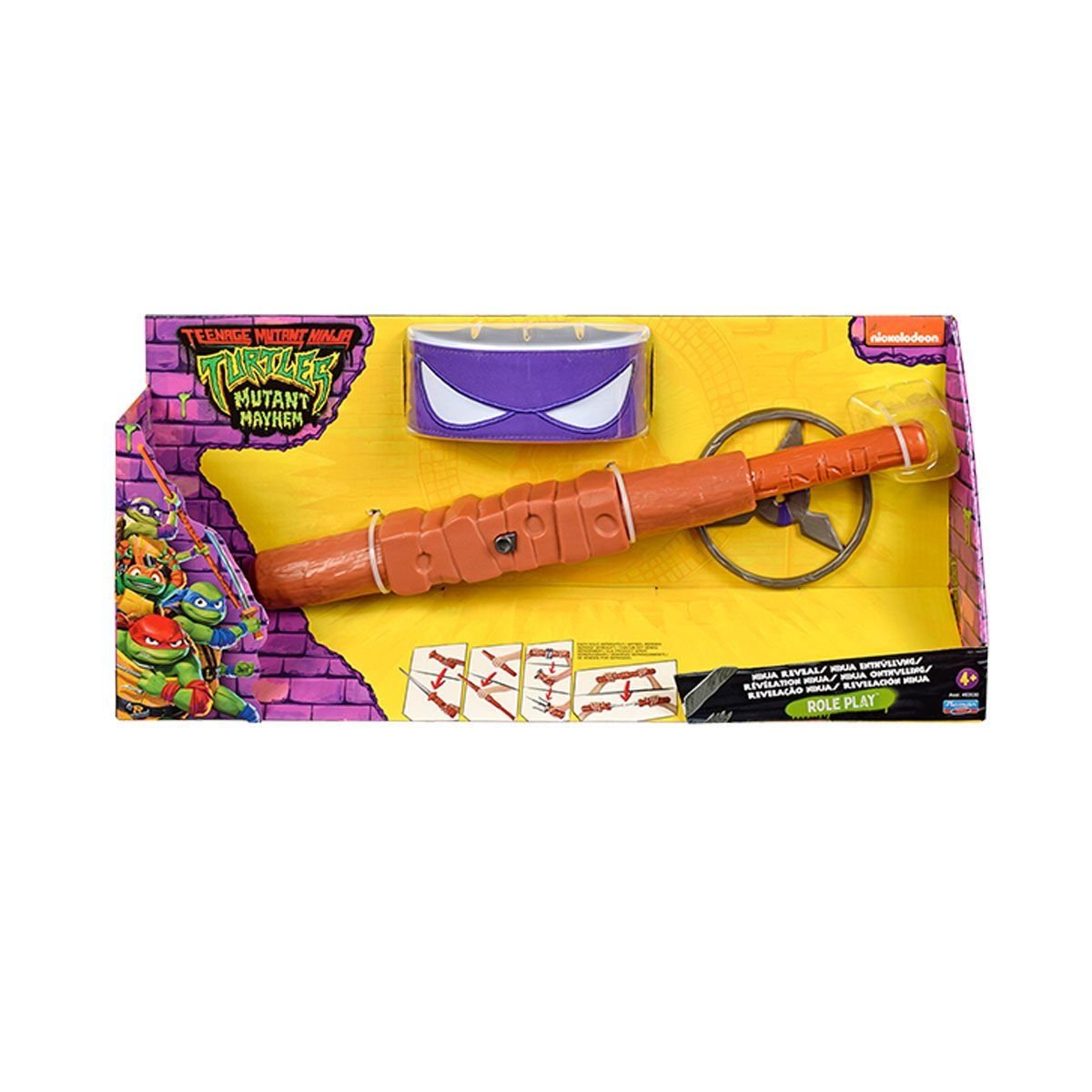 TMNT Ninja Kaplumbağalar-Tmnt Ninja Maske Ve Aksesuar Seti 83530-Oyuncak-4-Milagron.com