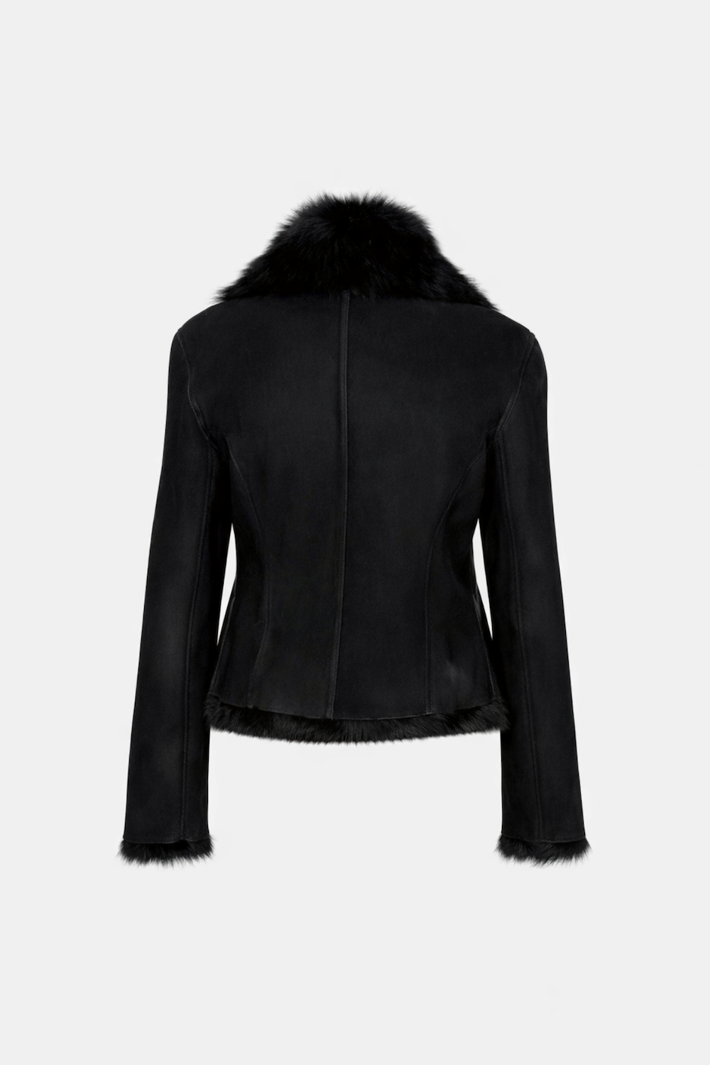 Vanta Suede – Hakiki Kuzu Derisi Tam Kürklü Ceket - 3