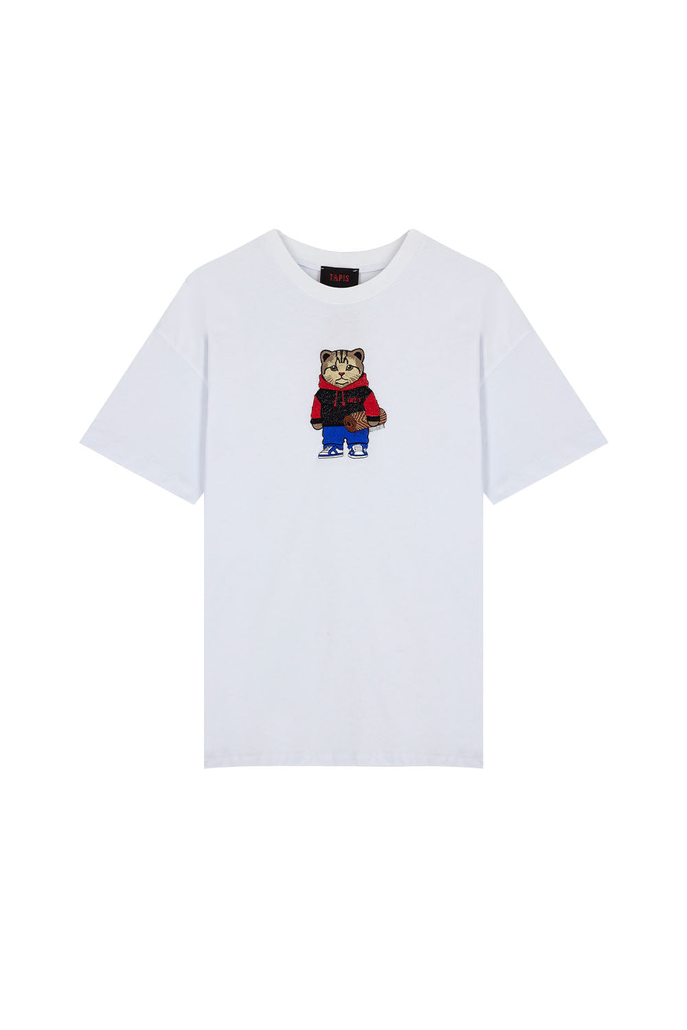 Cat White T-shirt - 0