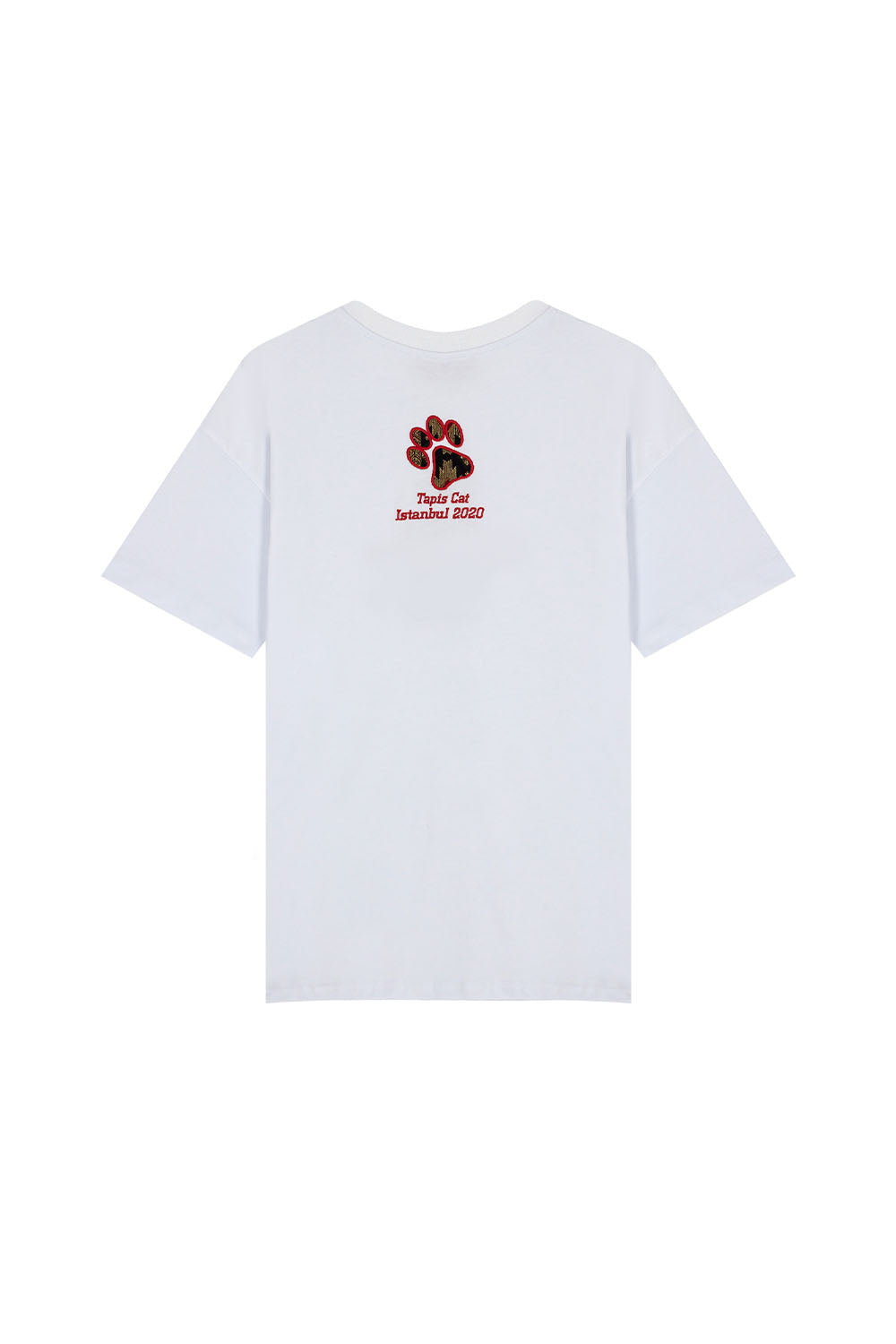Cat White T-shirt - 1