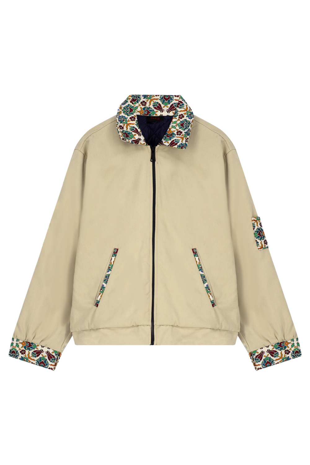 Tapis-İznik Beige Jacket-Ceket-1-Milagron.com