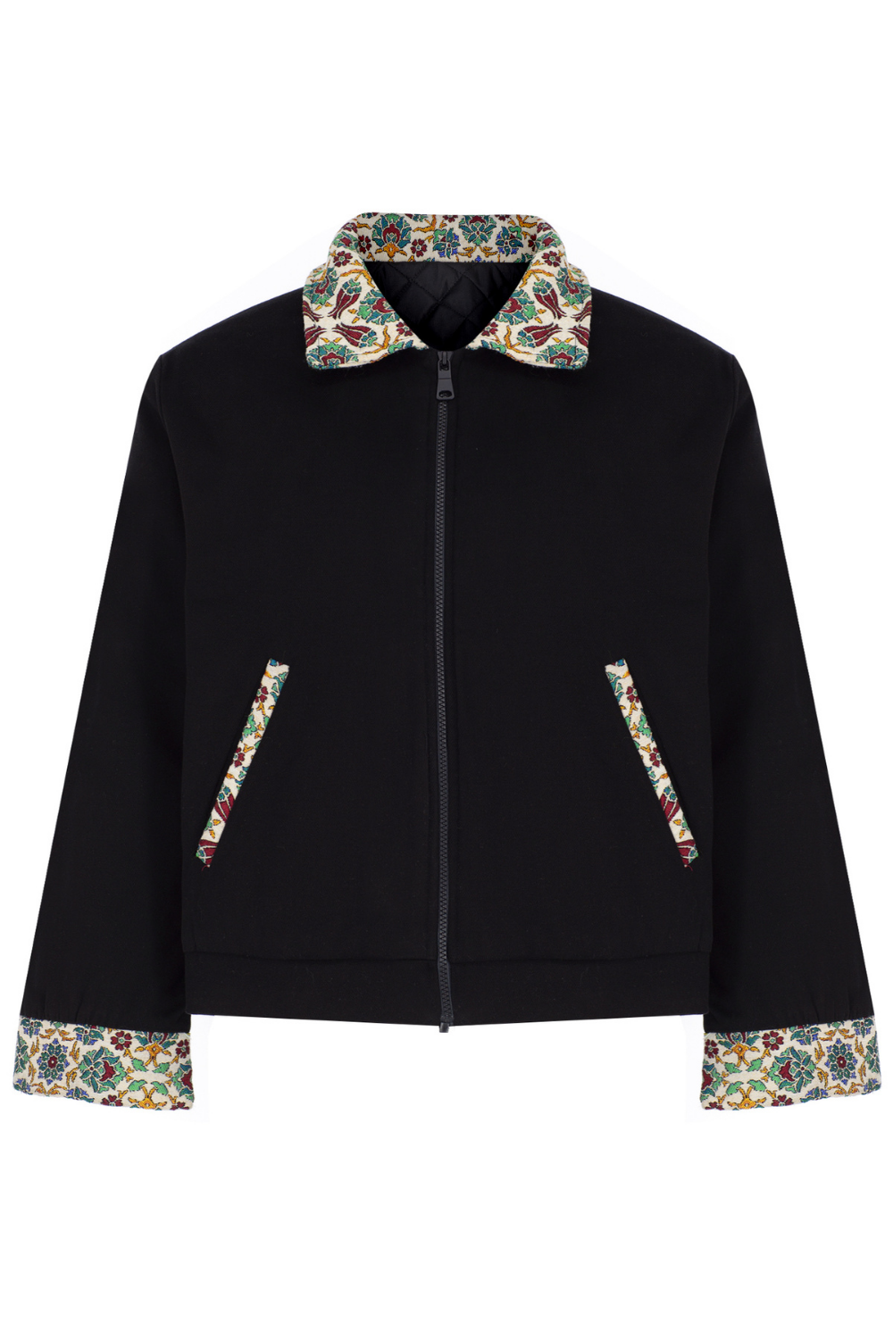 Tapis-İznik Black Jacket-Ceket-1-Milagron.com