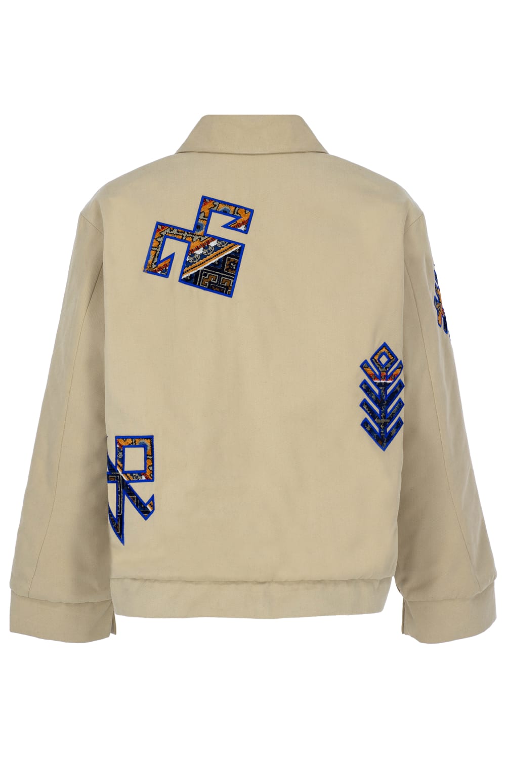 Tapis-Symbols Of Anatolia Beige Jacket-Ceket-2-Milagron.com