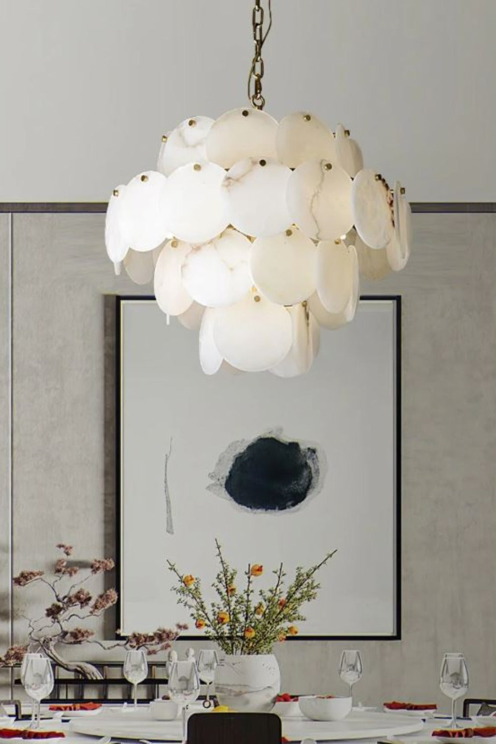 Mermer Sarkıt Avize - 4