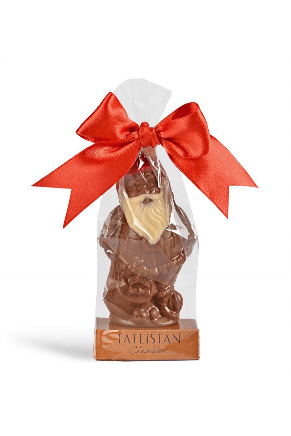Tatlistan-2 Boyutlu Noel Baba Şeklinde Yılbaşı Çikolatası-Çikolata-1-Milagron.com