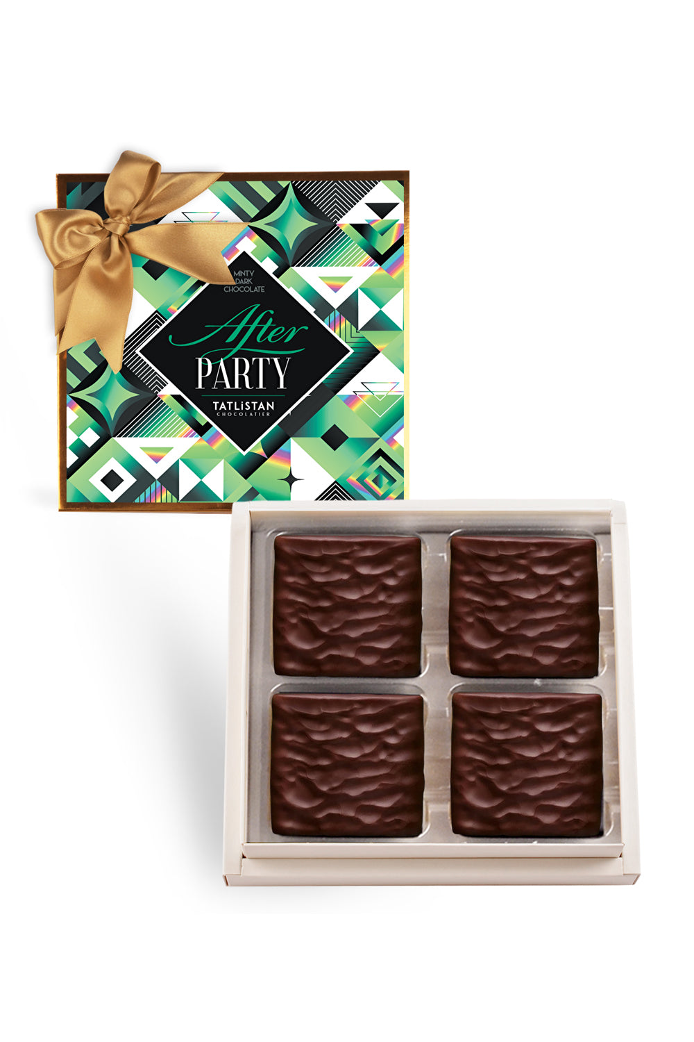 Tatlistan-After Party - Naneli Fondan Dolgulu Bitter Çikolata 12'li (100gr.)-Çikolata-1-Milagron.com