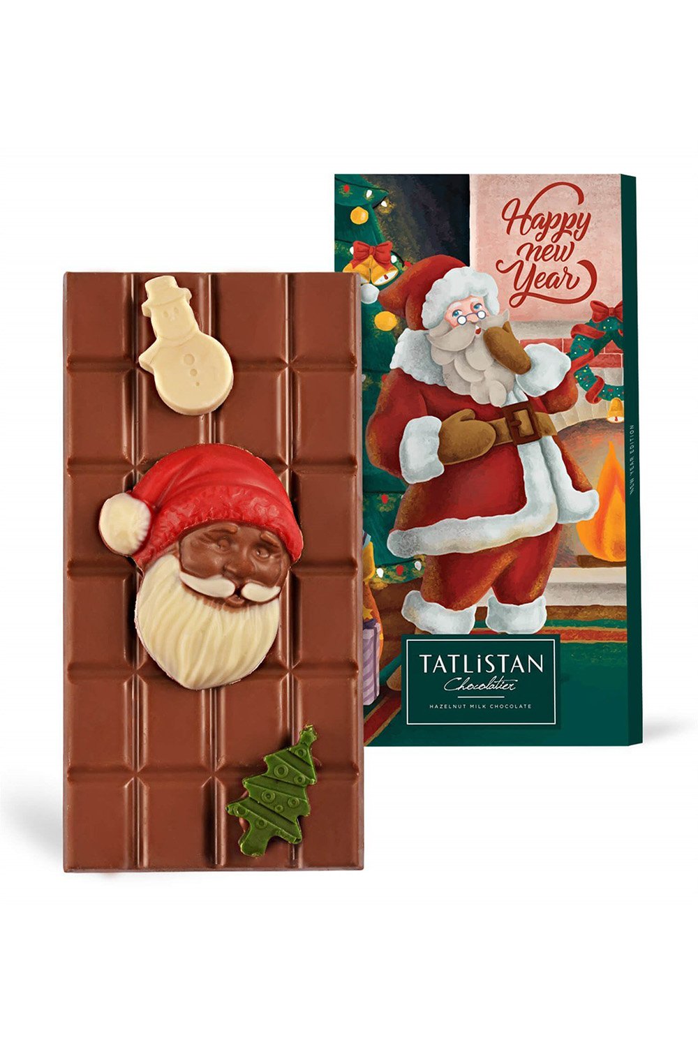 Tatlistan-Evdeki Noel Baba - Fındıklı Tablet Çikolata-Çikolata-1-Milagron.com