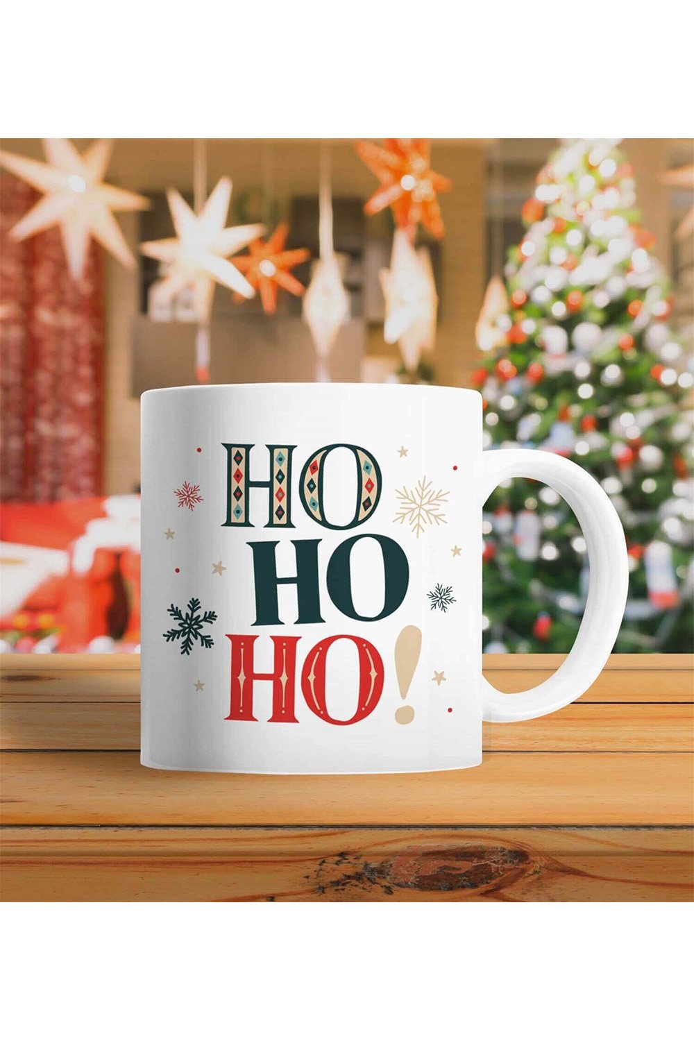 Tatlistan-Ho Ho Ho Yılbaşı Hediyelik Kupa Bardak-Bardak-1-Milagron.com