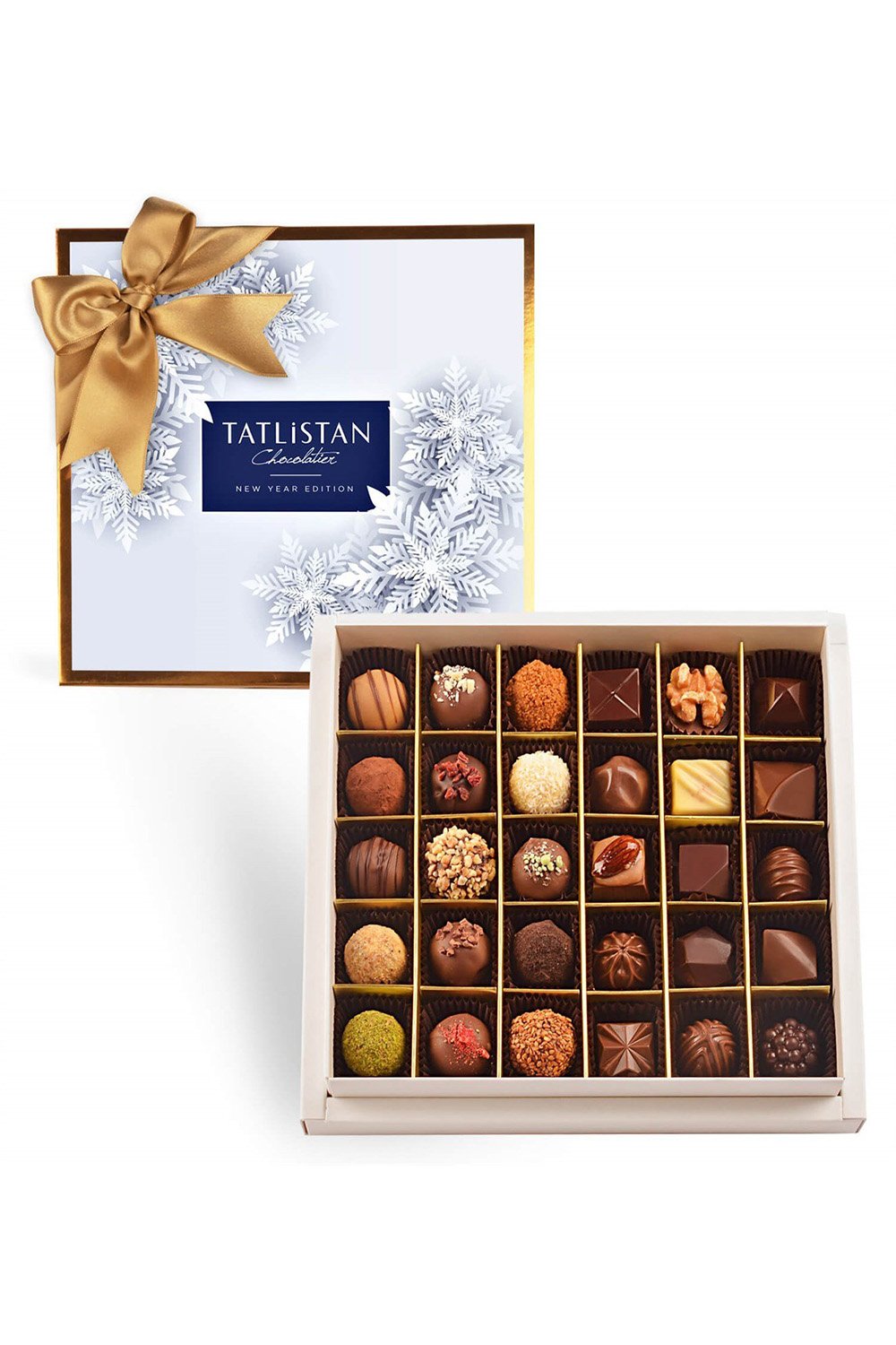 Tatlistan-Kar Taneleri 30 Çeşitli Artisan Ve Trüf Çikolata 30'lu-Çikolata-1-Milagron.com