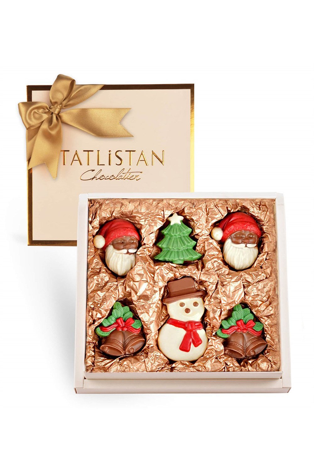 Tatlistan-Kardan Adamlı Ve Çam Ağaçlı Yılbaşı Çikolatası-Çikolata-1-Milagron.com