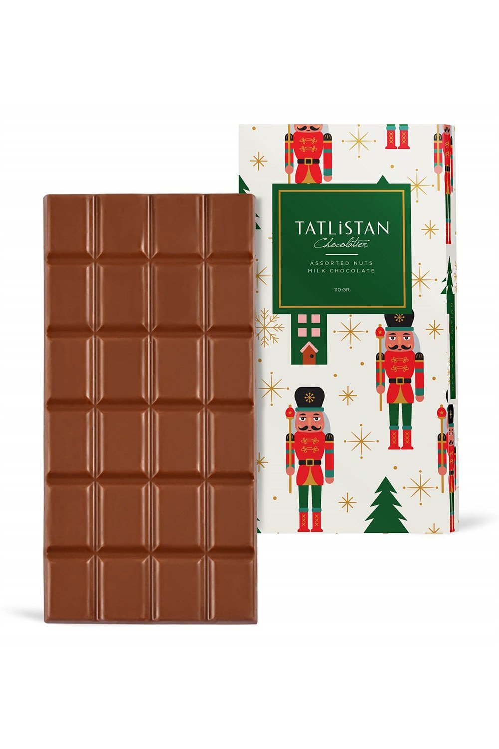 Tatlistan-Kurşun Asker | Karışık Kuruyemişli Sütlü Tablet Yılbaşı Çikolatası-Çikolata-1-Milagron.com