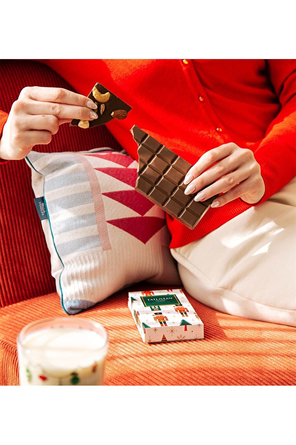 Tatlistan-Kurşun Asker | Karışık Kuruyemişli Sütlü Tablet Yılbaşı Çikolatası-Çikolata-2-Milagron.com
