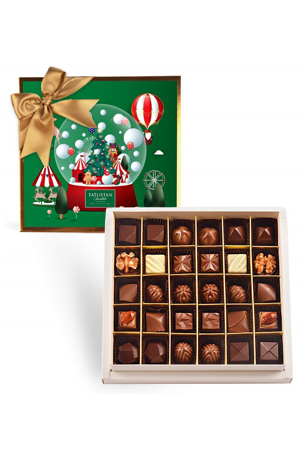 Tatlistan-Kurşun Askerli Kar Küresi 15 Çeşitli Artisan Çikolata 30'lu-Çikolata-1-Milagron.com