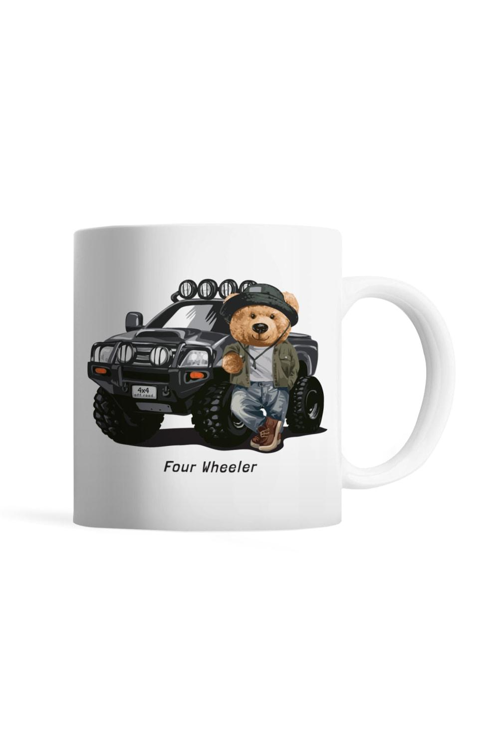 Tatlistan-Teddy Bear | Four Wheeler - Kupa Bardak-Bardak-1-Milagron.com