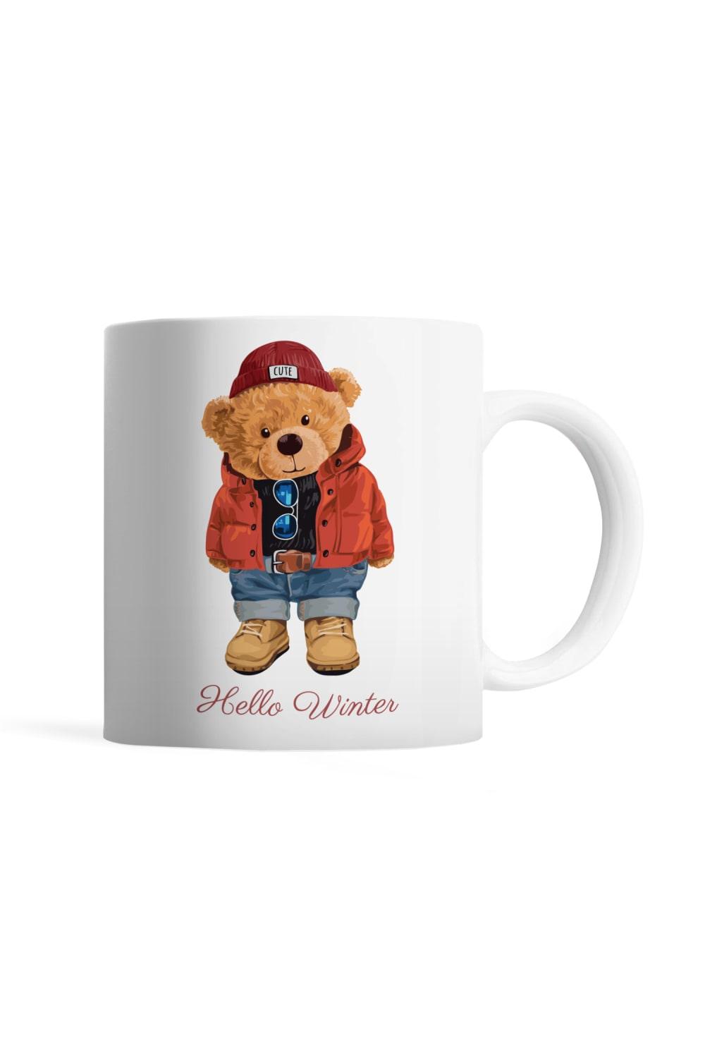 Tatlistan-Teddy Bear | Hello Winter - Kupa Bardak-Bardak-1-Milagron.com