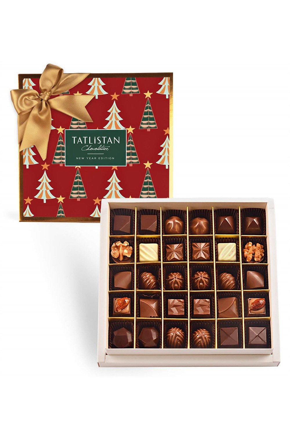 Tatlistan-Yılbaşı Ağaçları 15 Çeşitli Artisan Çikolata 30'lu-Çikolata-1-Milagron.com