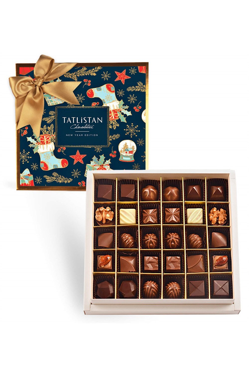 Tatlistan-Yılbaşı Hediyeleri Ve Yıldızlar 15 Çeşitli Artisan Çikolata 30'lu-Çikolata-1-Milagron.com