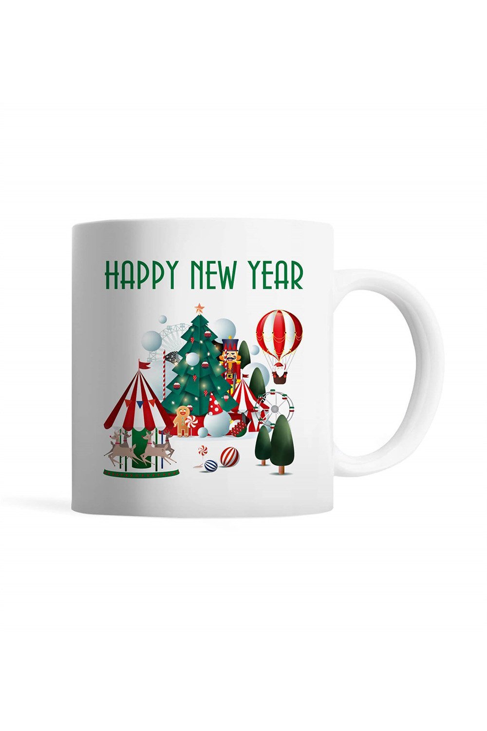 Tatlistan-Yılbaşı Karnavalı Kupa Bardak-Bardak-1-Milagron.com