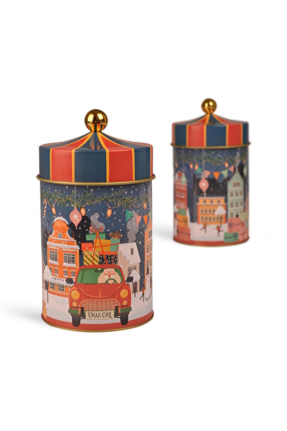 Tatlistan-Yılbaşı Tasarımlı Silindir Metal Kutuda Çikolatalı Cookie - Limited Edition-Çikolata-2-Milagron.com