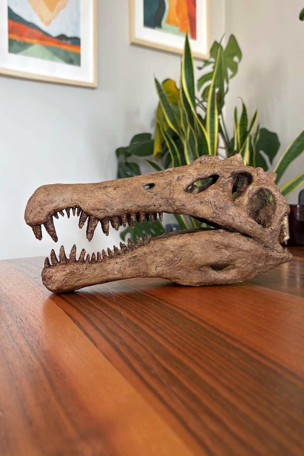 The Fossil Art-Spinosaurus Seramik Heykel-Heykel-4-Milagron.com