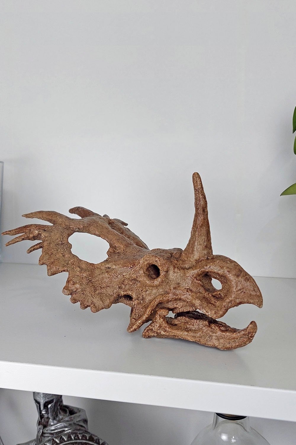 The Fossil Art-Styracosaurus Mini Seramik Heykel-Heykel-2-Milagron.com
