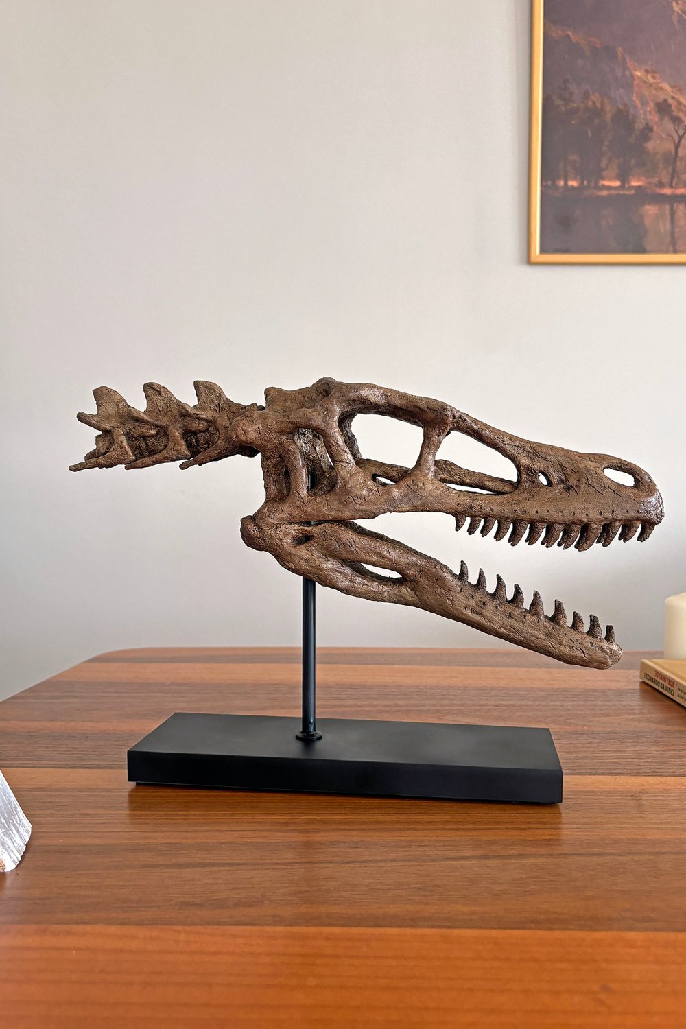 The Fossil Art-Velociraptor Fosil Heykeli-Biblo-4-Milagron.com