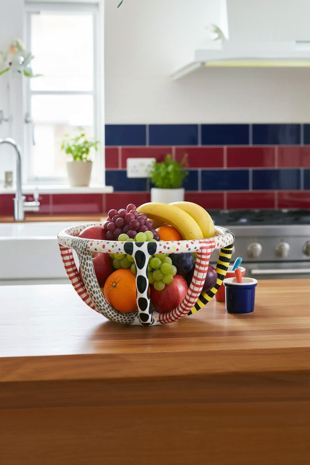 Renkli Büyük Boy Sepet - 1