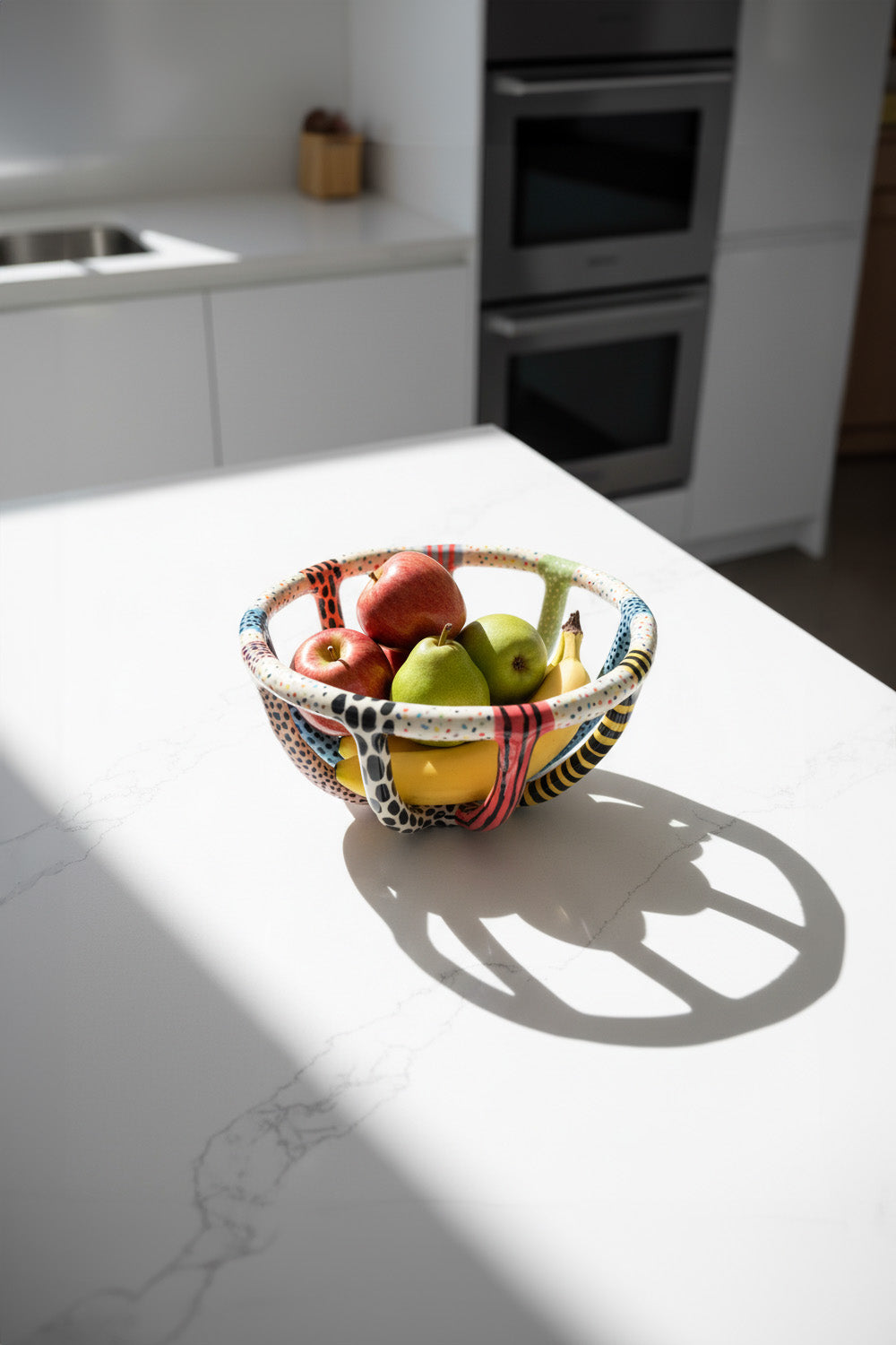 Renkli Seramik Sepet - 7