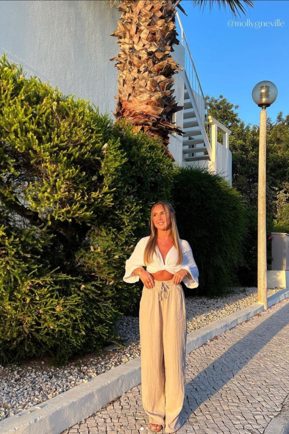 The Handloom-Bali Wrap Top White-Gömlek-5-Milagron.com