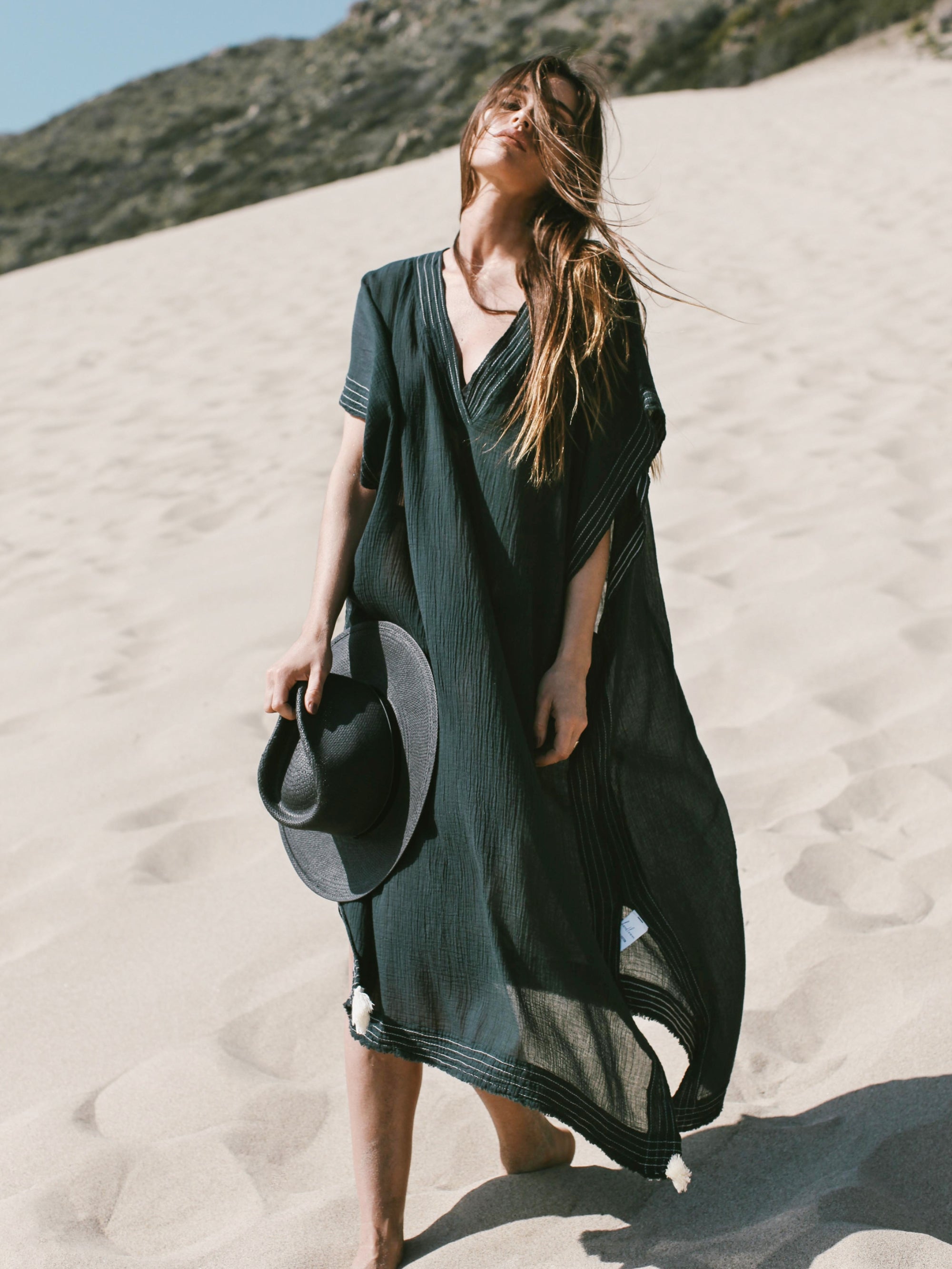 Ela Kaftan - Black