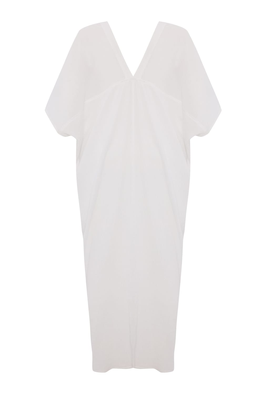 The Handloom-Esti Tunic White-Kaftan-6-Milagron.com