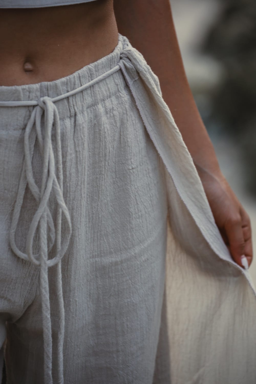 The Handloom-June Pants Oatmeal-Pantolon-4-Milagron.com