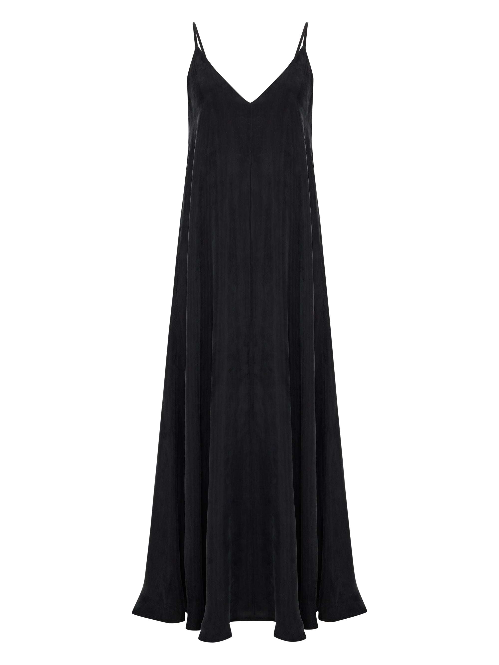 Lucid Flow Maxi Dress - Black