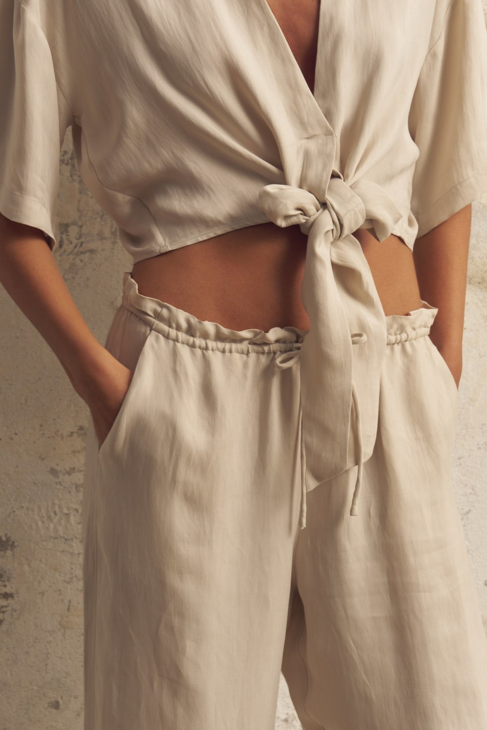 The Handloom-Lucid Flow Tie Pants Sand-Pantolon-8-Milagron.com