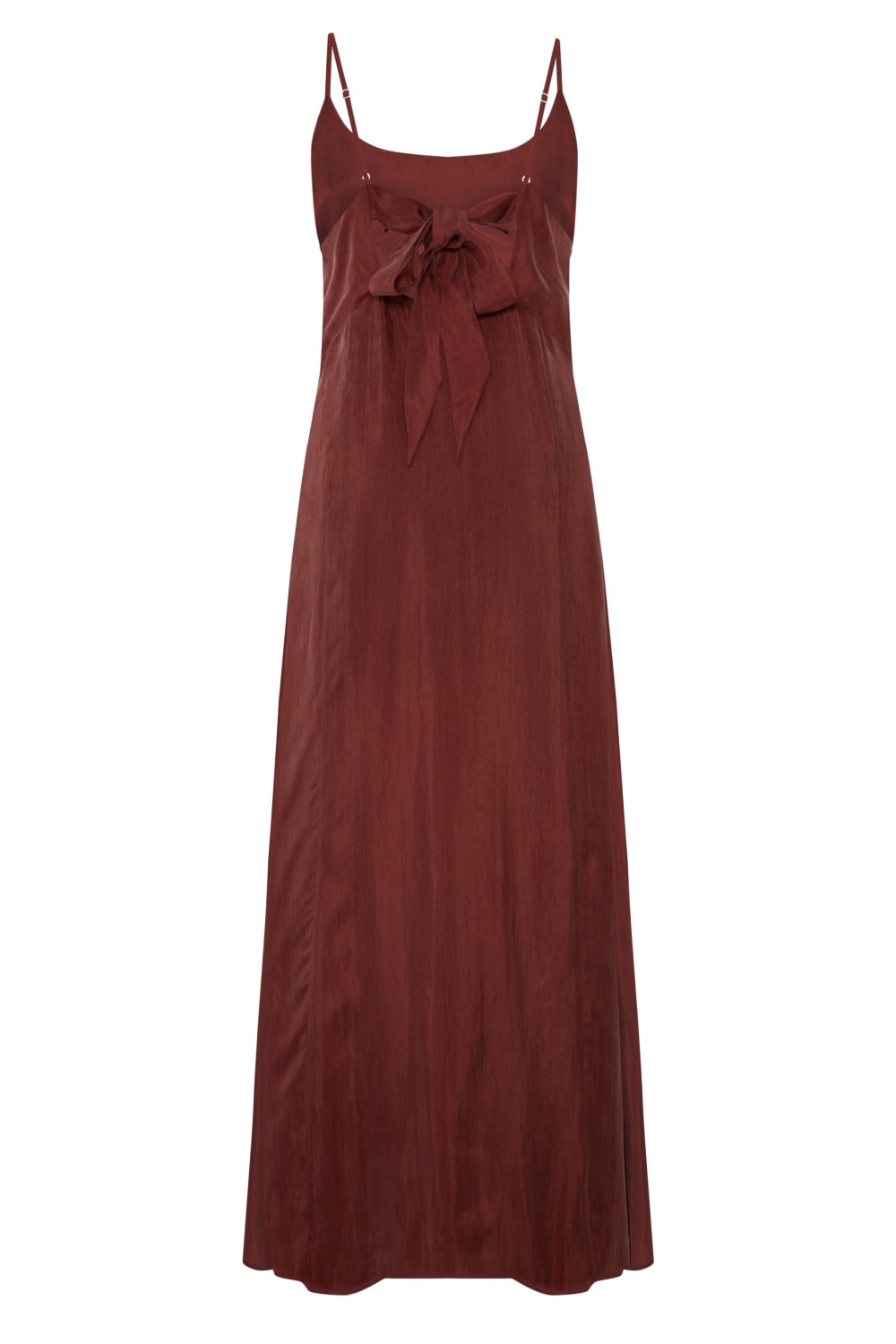 The Handloom-Lucid Midnight Maxi Dress Burgundy-Elbise-9-Milagron.com