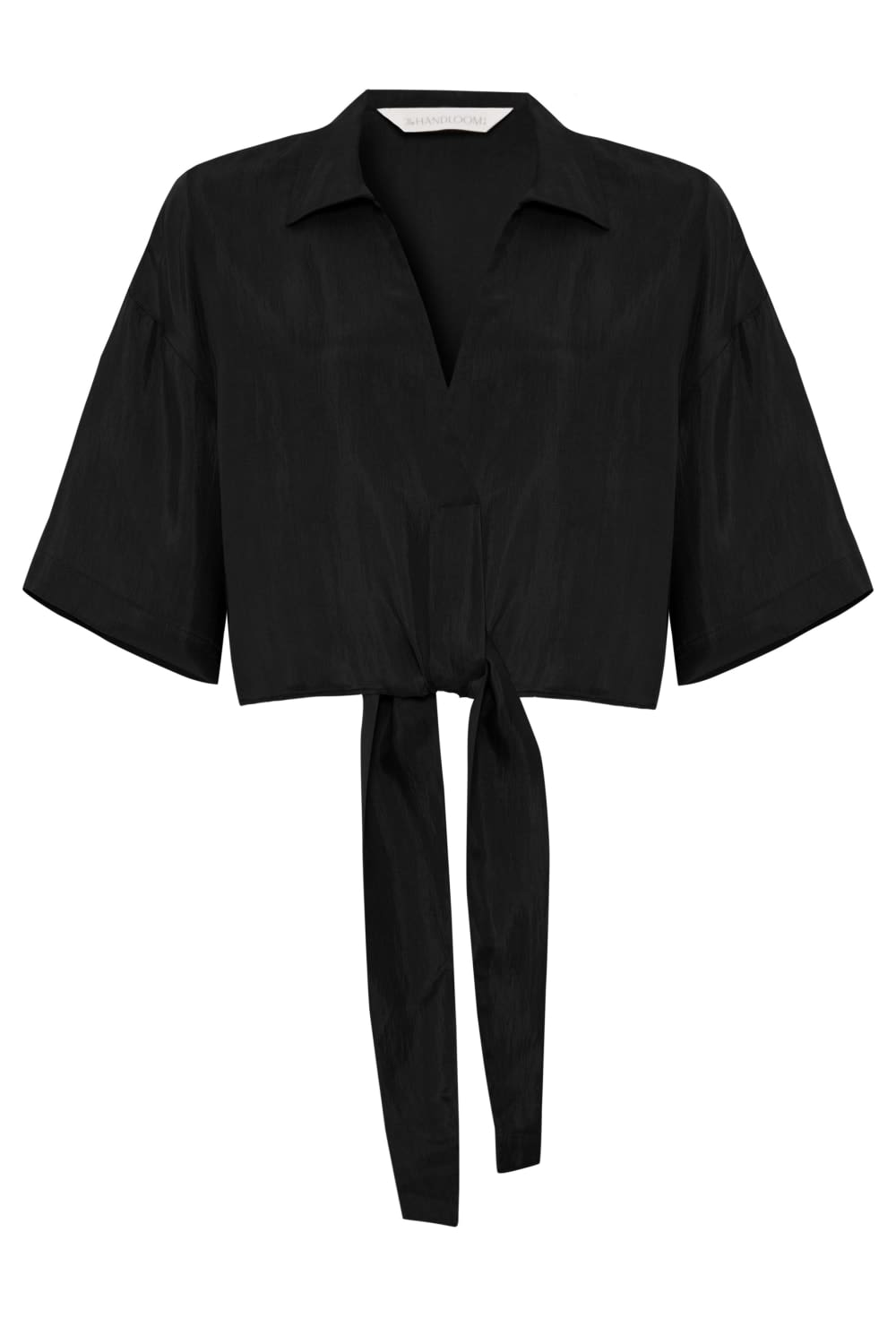 The Handloom-Lucid Tie Shirt Black-Gömlek-10-Milagron.com